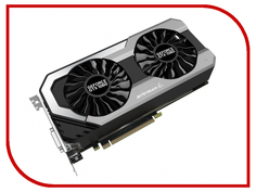Видеокарта Palit GeForce GTX 1060 1506Mhz PCI-E 3.0 6144Mb 8008Mhz 192 bit DVI HDMI HDCP JetStream