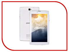 Планшет Digma Plane 7004 3G White (SC7731 1.5GHz/1024Mb/8Gb/3G/Wi-Fi/Bluetooth/Cam/7.0/1024x600/Android)