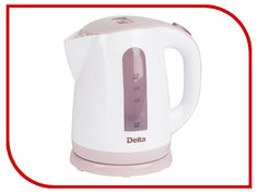 Чайник Delta DL-1326 White-Lilac Дельта