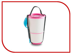 Ланч-бокс Black+Blum Lunch Pot White-Pink BP002