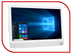 Моноблок Dell Inspiron 3464 White 3464-0421 (Intel Core i3-7100U 2.4 GHz/4096Mb/1000Gb/DVD-RW/Intel HD Graphics/Wi-Fi/Bluetooth/Cam/23.8/1920x1080/Windows 10)