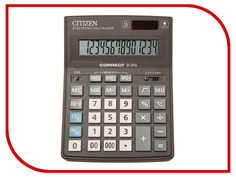 Калькулятор CITIZEN D-314 Black двойное питание