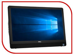 Моноблок Dell Inspiron 3464 Black 3464-9913 (Intel Core i3-7100U 2.4 GHz/4096Mb/1000Gb/DVD-RW/Intel HD Graphics/Wi-Fi/Bluetooth/Cam/23.8/1920x1080/Windows 10)