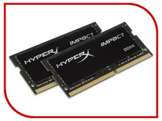 Модуль памяти Kingston HyperX Impact DDR4 SO-DIMM 2133MHz PC4-17000 CL13 - 32Gb KIT (2x16Gb) HX421S13IBK2/32