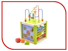 Сортер Мир деревянных игрушек Универсальный куб Д260