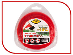 Аксессуар Леска для триммера DDE Speed Line 1.6mm x 15m Red 644-863