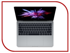 Ноутбук APPLE MacBook Pro 13 Space Grey MPXT2RU/A (Intel Core i5 2.3 GHz/8192Mb/256Gb/Intel Iris Plus Graphics 640/Wi-Fi/Bluetooth/Cam/13.3/2560x1600/macOS Sierra)
