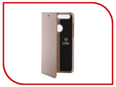 Аксессуар Чехол Huawei Honor 8 Celly Air Gold AIR610GDCP