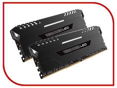 Модуль памяти Corsair Vengeance LED DDR4 DIMM 3000MHz PC4-24000 CL15 - 32Gb KIT (2x16Gb) CMU32GX4M2C3000C15