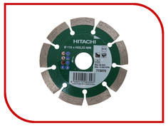 Диск Hitachi 773070 115mm H22.23mm алмазный, универсальный