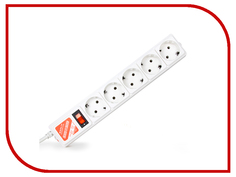Сетевой фильтр Power Cube 5 Socket 3m White SPG-B-10-WHITE