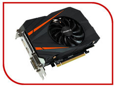 Видеокарта GigaByte GeForce GTX 1060 1556Mhz PCI-E 3.0 6144Mb 8008Mhz 192 bit 2xDVI HDMI HDCP GV-N1060IXOC-6GD