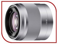 Объектив Sony SEL-50F18 50 mm F/1.8 OSS E for NEX Silver*