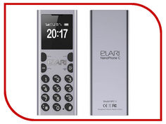 Сотовый телефон Elari NanoPhone C Silver