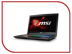 Ноутбук MSI GE72 6QF-012RU 9S7-179441-012 (Intel Core i7-6700HQ 2.6 GHz/8192Mb/1000Gb/DVD-RW/nVidia GeForce GTX 970M 3072Mb/Wi-Fi/Bluetooth/Cam/17.3/1920x1080/Windows 10 64-bit)