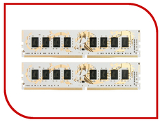 Модуль памяти GeIL Dragon DDR4 DIMM 2400MHz PC4-19200 CL16 - 32Gb KIT (2x16Gb) GWB432GB2400C16DC