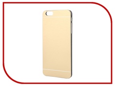 Аксессуар Клип-кейс Prolife Platinum Hi-tech for iPhone 6 Plus пластик, металл Gold 4103951
