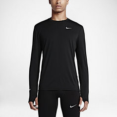 Мужская футболка для бега с длинным рукавом Nike Dry Contour