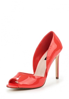 Туфли LOST INK CLOIE PEEP TOE COURT CORAL