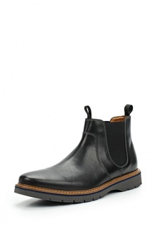 Ботинки Clarks NEWKIRK HILL BLACK LEATHER