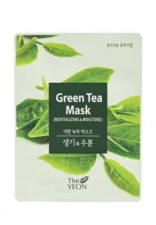Тканевая маска для лица The Yeon восстановление (зеленый чай), 20 мл