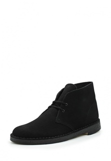 Ботинки Clarks DESERT BOOT BLACK