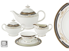 Чайный сервиз 21 предмет на 6 персон "Петергоф" Emerald
