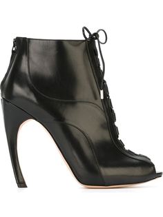 ботильоны на шнуровке  Alexander McQueen
