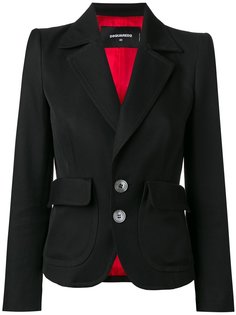 блейзер с зазубренными лацканами Dsquared2