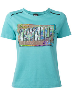 футболка с радужным логотипом Just Cavalli
