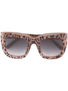 солнцезащитные очки с массивной квадратной оправой Stella Mccartney Eyewear