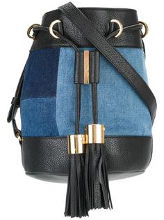 джинсовая сумка-мешок на плечо  See By Chloé