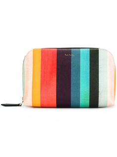 клатч в полоску Paul Smith