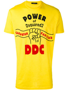 футболка с логотипом Dsquared2