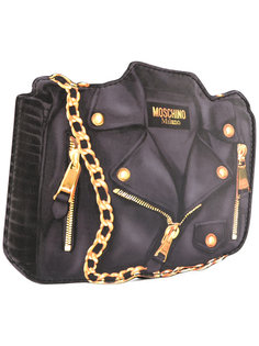 клатч с эффектом "тромплей" Moschino
