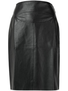 leather skirt Egrey