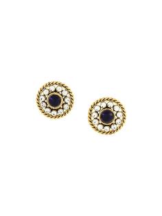 редкие серьги Gripoix Chanel Vintage
