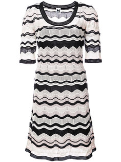 платье с волнистым узором M Missoni