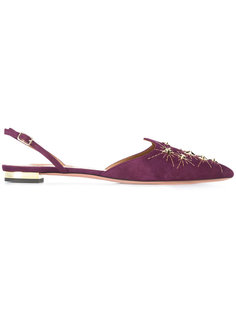 туфли Cosmic Star с открытой пяткой Aquazzura