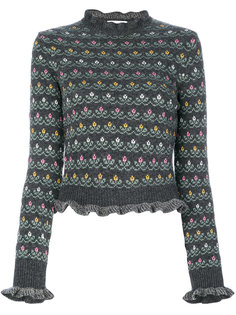 джемпер с цветочным узором  Red Valentino