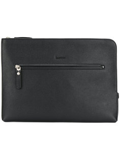 клатч с тиснением логотипа Lanvin