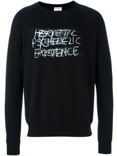 толстовка Hermetic Psychedelic Existence  Saint Laurent