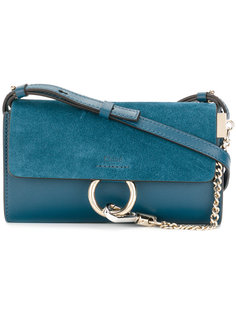 blue Faye Chain Wallet bag Chloé