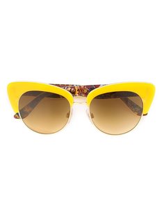 солнцезащитные очки в оправе кошачий глаз Dolce & Gabbana Eyewear