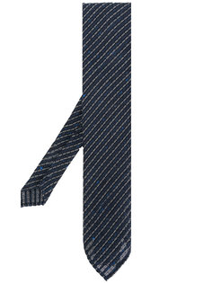 embroidered tie Lardini