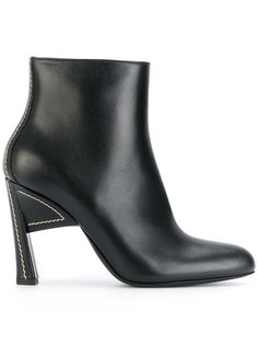 almond toe structural boots Marni