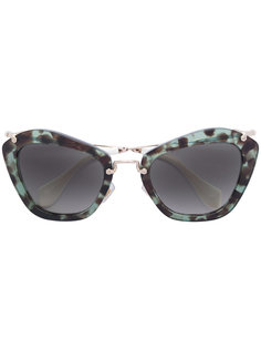 speckled cat-eye sunglasses Miu Miu Eyewear