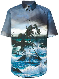 рубашка с гавайским принтом Givenchy