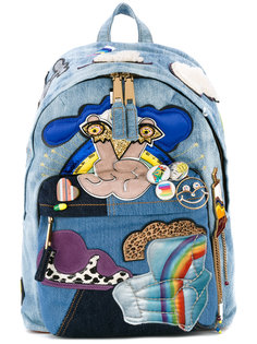 камуфляжный байкерский рюкзак Julie Verhoeven Marc Jacobs