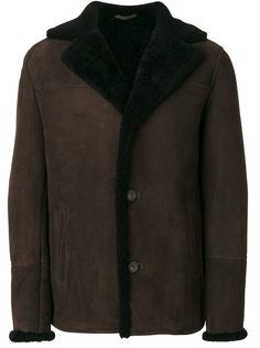 buttoned shearling jacket  Desa 1972